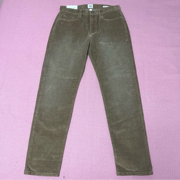 Flint and Tinder Mens Corduroy Pants Tapered fit Whiskey size 32 x 32 - Picture 2 of 9